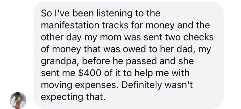 Attendee success story